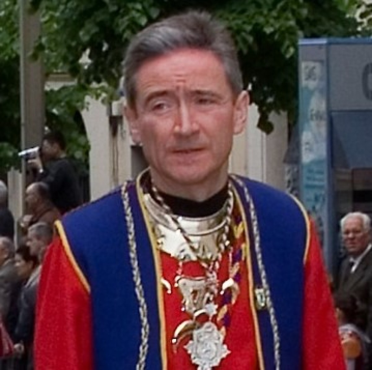 Agradecimiento a un presidente que contribuyó a la evolución de la Festa